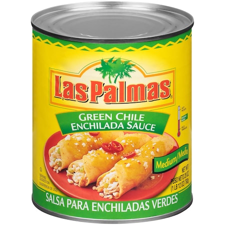 Las Palmas Green Chile Enchilada Sauce, PK12 11021